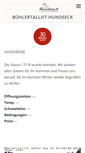 Mobile Screenshot of hundseck.de